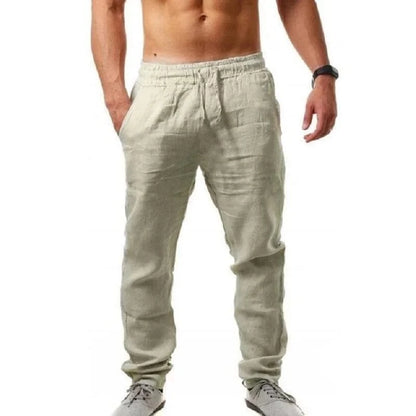 Elevate Your Style: Men's Luxury Cotton Linen Pants
