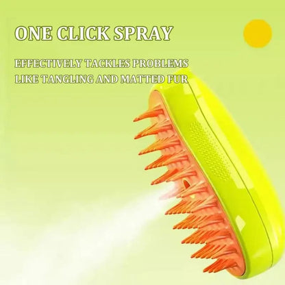 Steamy™ Pet Brush: The Ultimate Grooming Solution for Stress-Free Pet Care