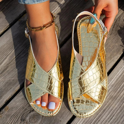 GlamStep™ Sandals – Where Luxury Meets Comfort in Every Step!