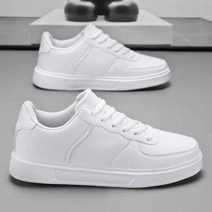 SkateFlex™ Classic Leather Sneakers - Unisex Comfort & Style