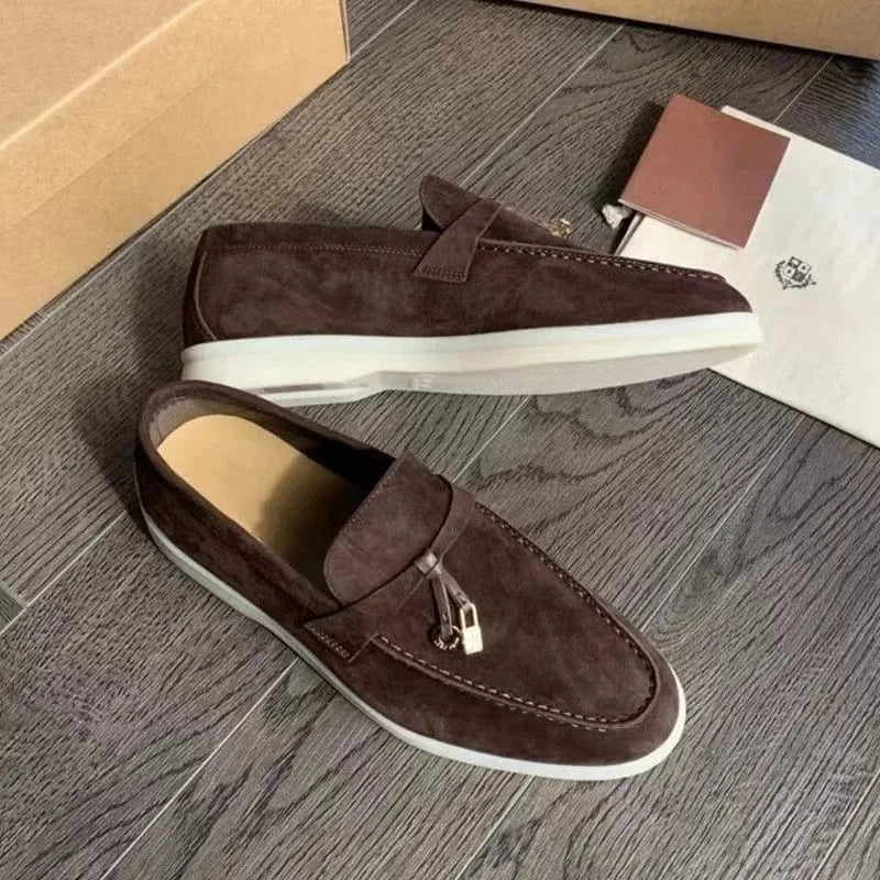 StrideEase™ Men's Canvas Loafers – Slip Into Effortless Comfort & Everyday Style