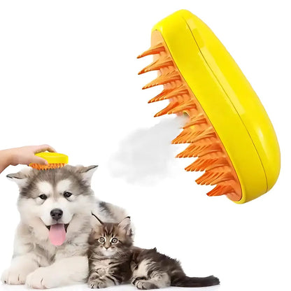 Steamy™ Pet Brush: The Ultimate Grooming Solution for Stress-Free Pet Care