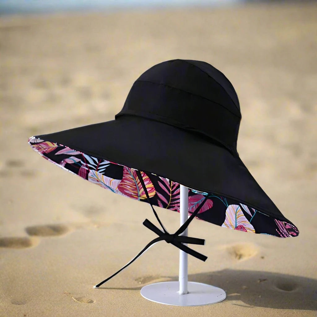 SunGuard™ 50 UPF+ Cotton Boho Shield Hat – Stay Stylishly Protected with 360° Sun Defense!