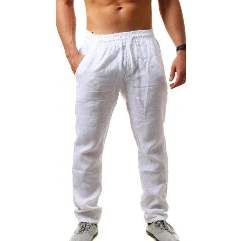 Elevate Your Style: Men's Luxury Cotton Linen Pants