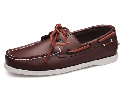 Nautivale™ Classic Leather Boat Shoes – Timeless Style, All-Day Comfort, Built for Every Occasion