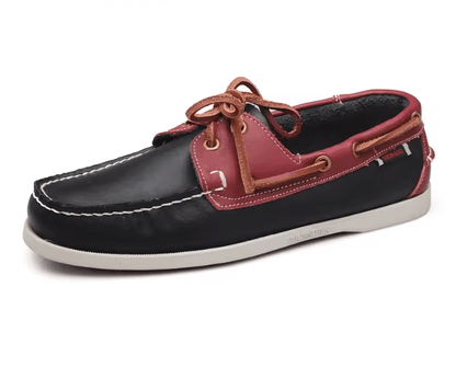 Nautivale™ Classic Leather Boat Shoes – Timeless Style, All-Day Comfort, Built for Every Occasion