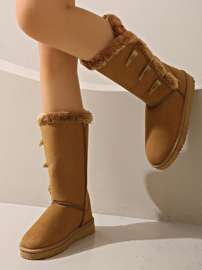 PlushStep™ Winter Boots – Comfort, Style, and Non-Slip Confidence All Season Long!