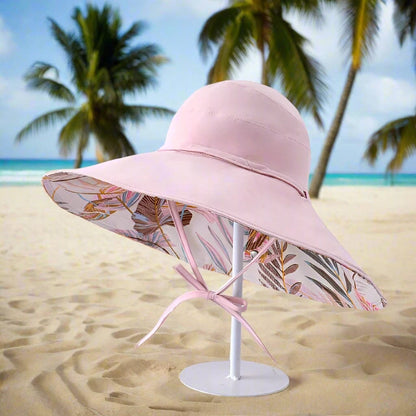 SunGuard™ 50 UPF+ Cotton Boho Shield Hat – Stay Stylishly Protected with 360° Sun Defense!