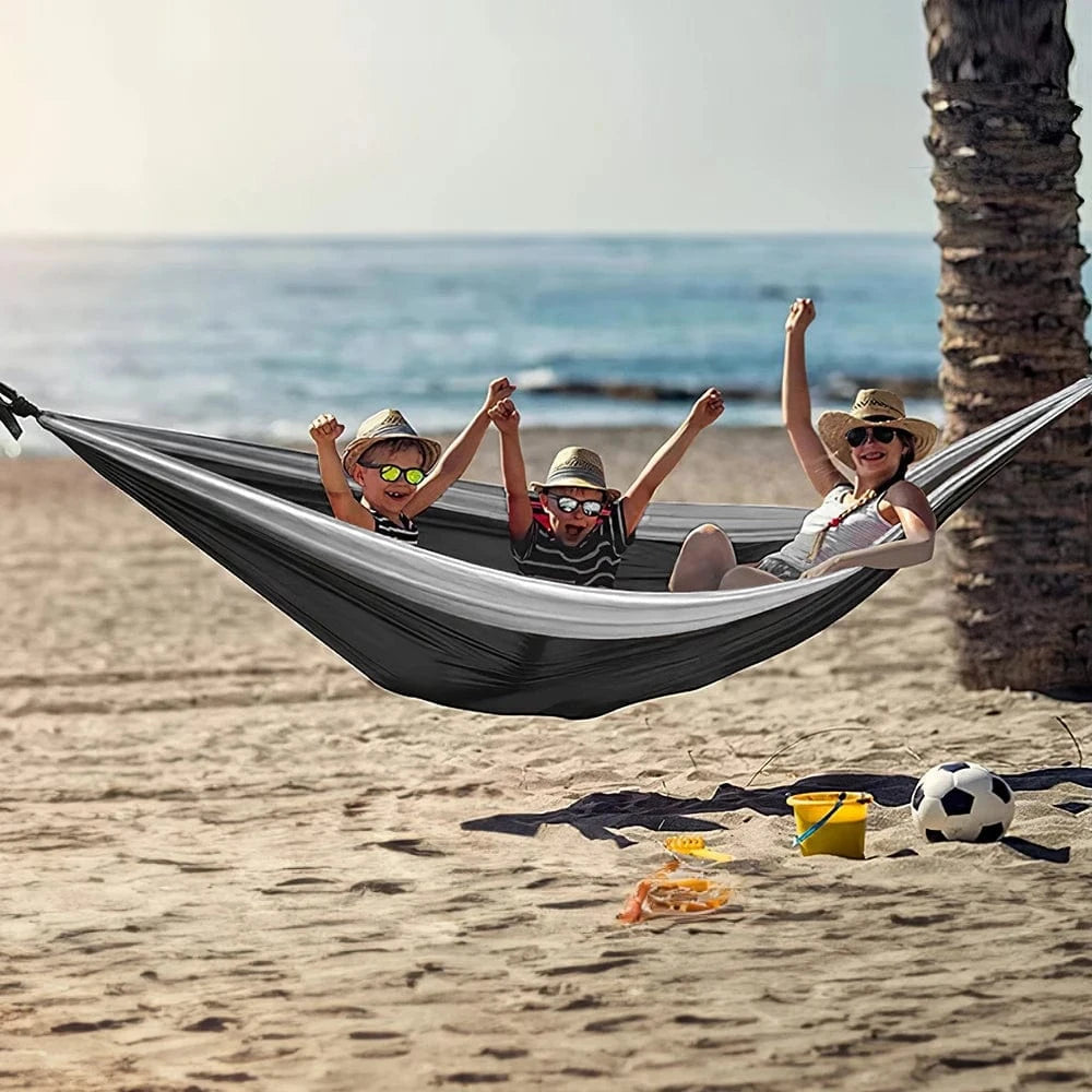 SoloNest™ Portable Camping Hammock — Your Personal Escape Anywhere, Anytime!