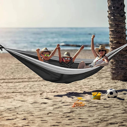SoloNest™ Portable Camping Hammock — Your Personal Escape Anywhere, Anytime!