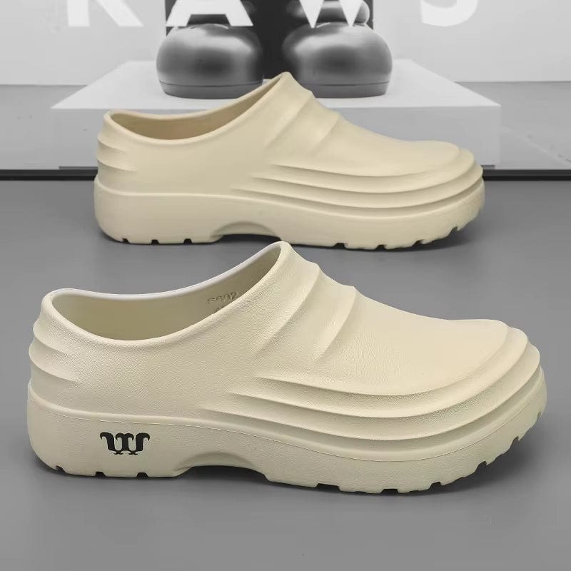 Summer Chef Shoes anti Slip and Oil Proof Work Shoes Lazy Slippers Casual Trendy Slippers One Step Fashion Shoes Sports Shoes