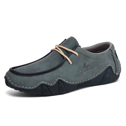 New Casual Shoes for Men Sneakers Handmade Soft Men Loafers plus Size 39-48 Men Moccasins Lightweight Boat Footwear