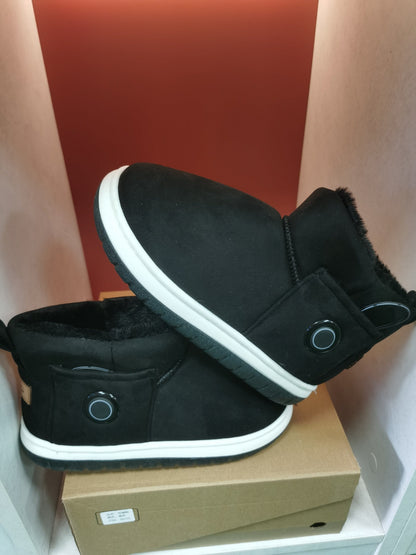 Power Shoes Plush Slip Winter Loafers