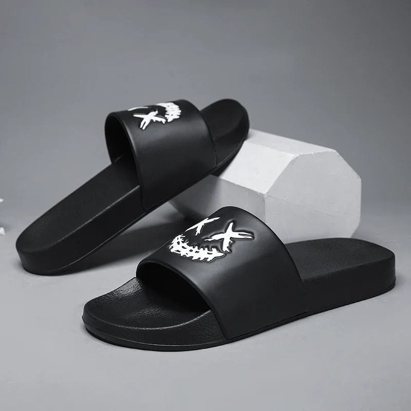 Shoes Summer Men'S Slippers Shoes Man Soft Slides Non-Slip Casual Indoor Outdoor EVA Sandals Beach Garden Fashion for Youngster