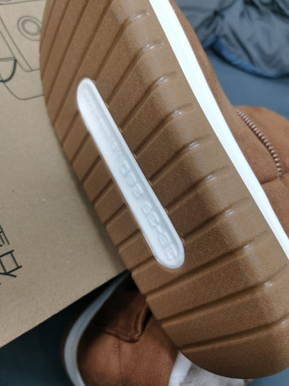 Power Shoes Plush Slip Winter Loafers