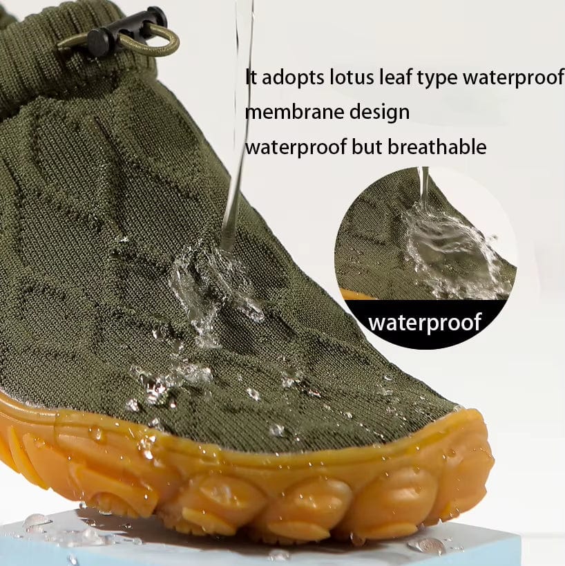 Waterproof Barefoot Hiking Men Shoes Breathable Women Sneakers Non-Slip Wear-Resistant Couple Outdoor Work Shoes Walking Shoes