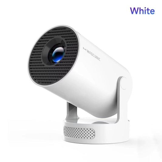 4K HY300 Pro + Projector Built in 5W Speaker 1280*720P Android 11 8000 Lumens Wifi6 BT5.4 Outdoor Portable Projector