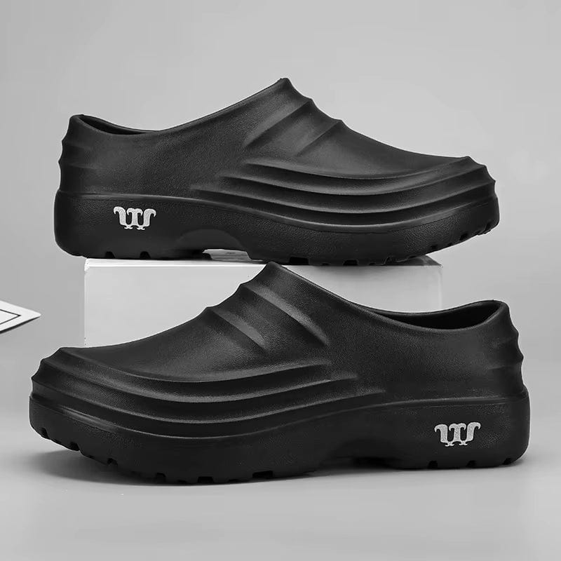 Summer Chef Shoes anti Slip and Oil Proof Work Shoes Lazy Slippers Casual Trendy Slippers One Step Fashion Shoes Sports Shoes