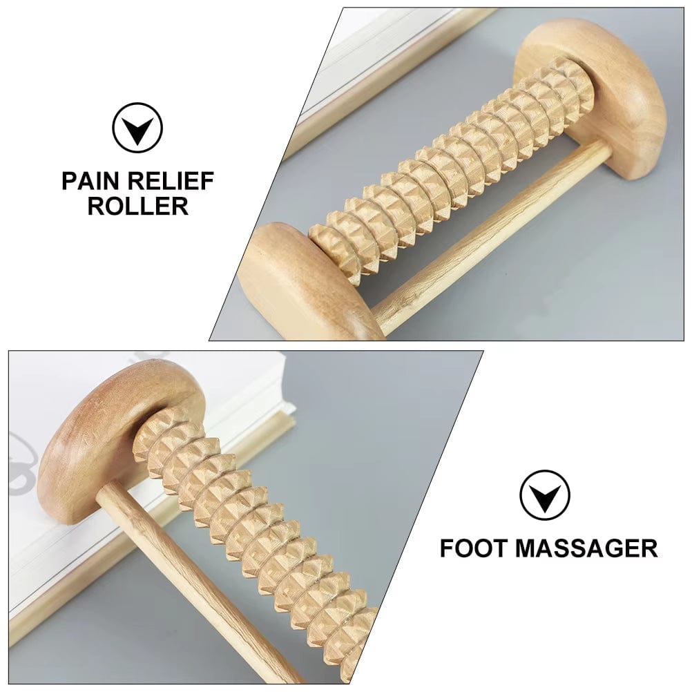 Foot Massager Plantar Fasciitis Relief Roller Stress Pedicure Tool Household Portable Lotus Tree Thin Socks Barefoot