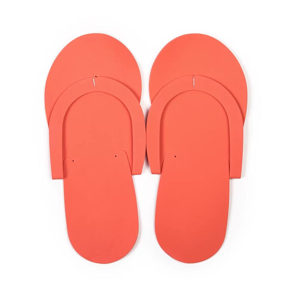 12 Pairs Eva Disposable Pedicure Slippers Foam Pedicure Sandals Spa Pedicure Flip Flops Pedicure Shoes for Women Salon Nail Spa