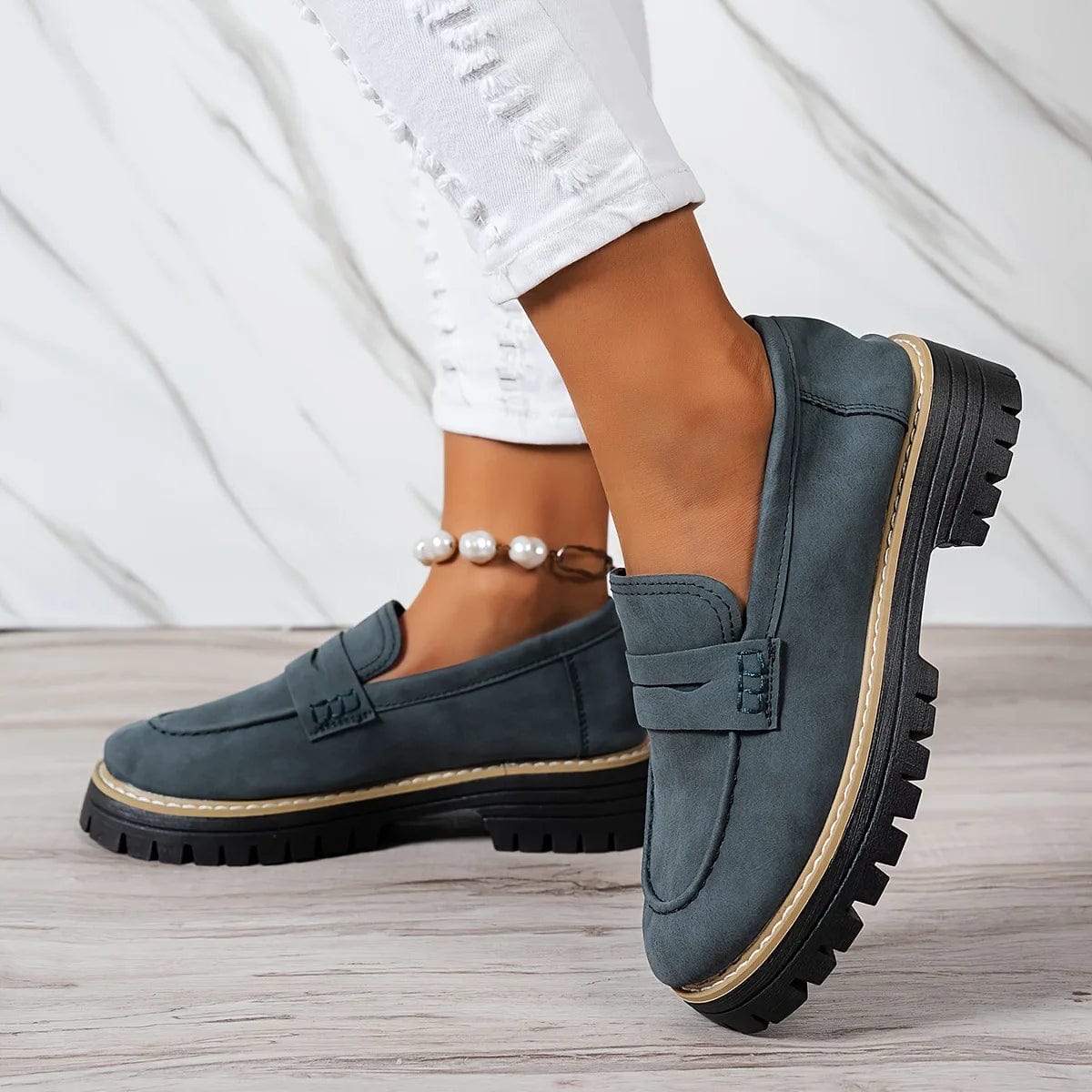 BritStep Elegant Retro Loafers