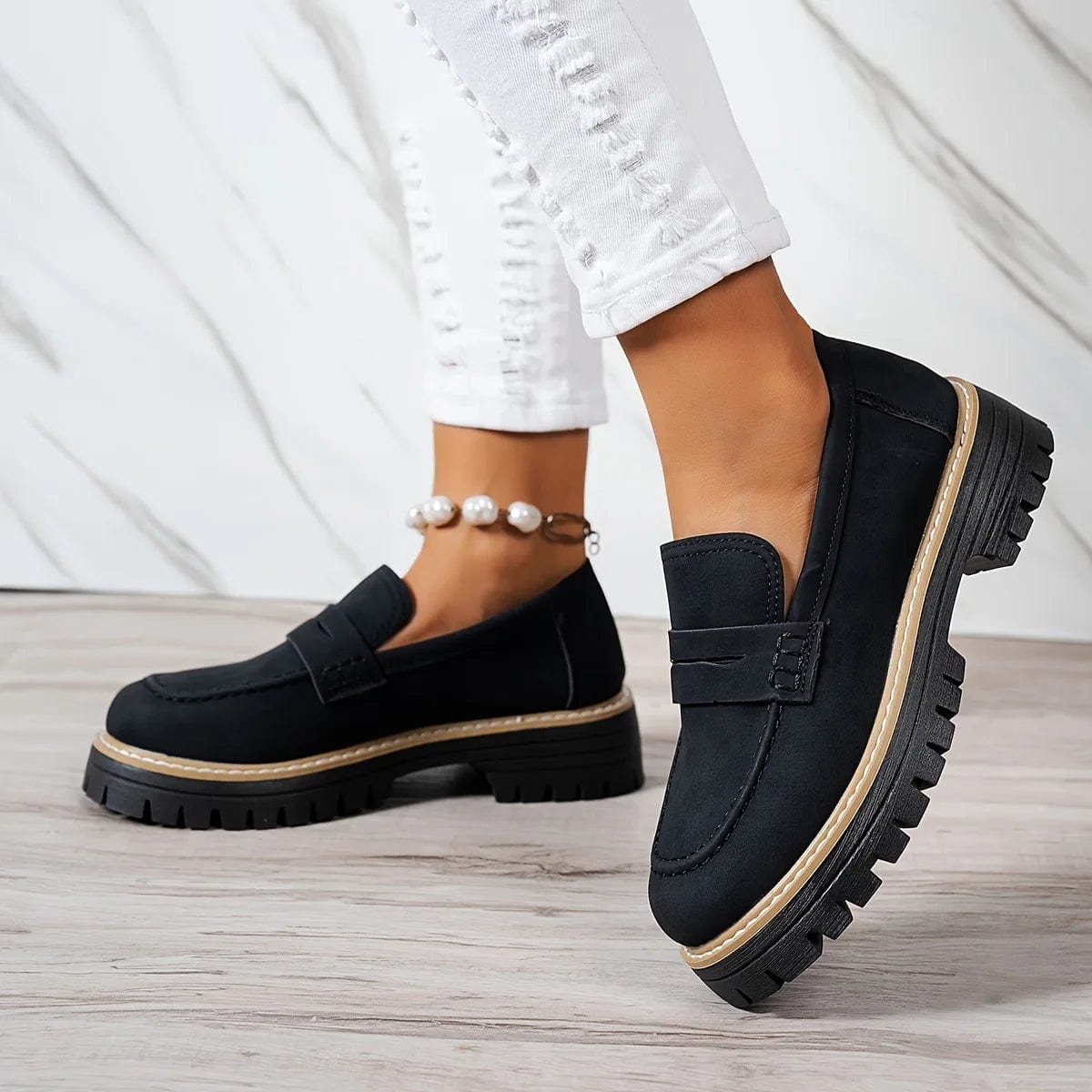 BritStep Elegant Retro Loafers